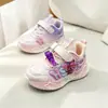 Sapatos casuais populares de couro para estudantes meninas Beibei, tamanhos 23-32, com solas macias de borracha EVA