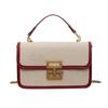 Bolso de Mano Pequeño Cuadrado Versátil de Nuevo Estilo para Mujer Verano 2025, Bolso de Hombro Cruzado de Nicho de Alta Gama de Moda