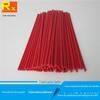 Fornecimento direto da fábrica tubo pequeno de plástico vermelho diâmetro externo 2 diâmetro interno 1 tubo de plástico PVC vermelho