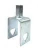 Conexões de Drenagem Niveladas por Sifão, Braçadeira de Suspensão para Tubo, Braçadeira Vertical para Tubo, Pequena Braçadeira, Placa de Montagem, Conector de Aço Quadrado, Pino Triangular