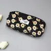 Ins corduroy estuche vintage estuche estudiante lona bolsa de cosméticos fábrica al por mayor