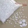 Acessórios de Resina para Nail Art Desenho Animado, 1000 Peças no Total, Coração Aurora, Camélia, Laço Borboleta, Acessórios de Nail Art com Fundo Plano