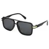 Gafas de Sol Estilo K Gm Marco Grande Doble Puente Moda Sencilla Marco Ovalado Gafas para Niños Gafas de Sol Protección Solar 131 Rt113