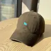 Novo Boné de Baseball Bordado de Pônei Desenho Animado Fofo para Mulheres, Aba Macia Protetora do Sol, Boné Versátil para Casal, Moderno e Emagrecedor