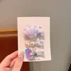 Lindo y Fresco Set de Pinzas para el Cabello para Niñas Estilo Océano Concha Estrella Perla Pasador Niñas Accesorios para el Cabello de Princesa Venta al por Mayor