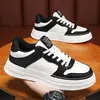 Zapatos de Hombre para Primavera y Otoño Nuevos Zapatos Transpirables Estilo Coreano para Hombre Versátiles Zapatos Blancos de Suela Gruesa Zapatos Planos Deportivos Casuales Zapatos de Moda