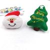 Broche de Felpa de Dibujos Animados Navideños Alce Muñeco de Nieve Árbol de Navidad Accesorios de Decoración Bolsa de Regalo Muñeco de Bolsa