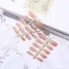 Uñas Portátiles, Uñas Pre-Hechas Semi-Terminadas, Arte de Uñas Hecho a Mano con Degradado Difuminado, Puntas de Uñas de Colores, Uñas Postizas, Uñas Artificiales, Venta al por Mayor de Fábrica