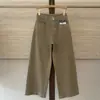 O máximo em emagrecimento! Jeans simples de outono com cintura elástica, corte reto de nove pontos, para mulheres, novo estilo 2026, tamanho petite