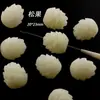 Uma variedade de bolsa de dinheiro de bodhi branco imitação flor de lótus lótus nuvem traseira bodhi branco peixe gordo contas de Buda joias acessórios de chaveiro
