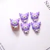 Celebridade da Internet Sanrio Kuromi Acessórios de Arte de Unha Desenho Animado Acessórios de Unha Estéreo Fofos Pacha Cachorro Melody Acessórios
