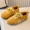 Zapatillas deportivas para niñas, nueva colección primavera/otoño 2026, zapatillas de entrenamiento alemanas de suela blanda, zapatillas casuales de cara suave para niños, zapatos versátiles estilo Forrest Gump