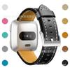 Fitbit Versa Correa Nueva de Cuero de Bucle Único con Cola Puntiaguda Correa de Cuero Versa Disponible en Múltiples Colores