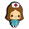 Popular Transfronteiriço PVC Borracha Macia Série Médica Contas Soltas, Contas Focais, Acessórios Decorativos, Contas para Cordão Médico, Contas para Caneta, Acessórios DIY