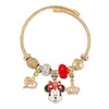 Pulseras Sanrio-Hellokitty, Kuromi, Mickey Mouse, Stitch de Venta Caliente Transfronteriza en Varios Estilos en Rebaja