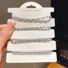 Pulsera geométrica de circonita cúbica chapada en oro de 18 quilates, vintage, lujosa y elegante, una pieza de joyería versátil y exquisita para mujeres