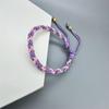 Novas Pulseiras Casuais de Algodão e Linho Tecidas à Mão, Pulseiras Bestie Simples e Versáteis, Pulseiras Tecidas à Mão, Vendas Diretas da Fábrica