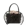 Bolsas Populares Transfronterizas de Lentejuelas para Mujer 2025 Nuevas Bolsas para Mujer Bolso Cruzado Sencillo de Cadena para el Trabajo Bolso de Hombro Tipo Cubo