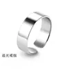 Anillo Combinado Apilado Vintage Desgastado Moda para Hombre ins Set de Tres Piezas Anillo Abierto Plata Anti-Tailandesa Anillo Individual para Hombre