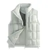 Chaleco cálido de grafeno con cuello alto, chaleco de algodón impermeable para invierno, chaleco de algodón plumón de comercio exterior transfronterizo, personalizado para hombre