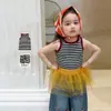 Ropa Infantil Zhe Li Chaleco para Niñas Verano Estilo Delgado 2026 Ropa Exterior Casual Ropa Infantil Clase a Camiseta sin Mangas para Bebé Niña