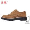 Zapatos de Mujer Juti Comercio Exterior talla grande Cabeza Redonda en stock Primavera y Otoño Transfronterizos en stock Zapatos de Moda para Mujer Europeos y Americanos de Amazon