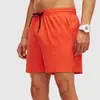 Pantalones Cortos Deportivos para Hombre, Pantalones Cortos Deportivos Casuales de Verano con Aberturas Laterales, Sueltos de Color Sólido con Cremallera de Tres Cuartos, Secado Rápido para Correr y Entrenamiento
