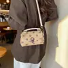 Cuadrado pequeño de lunares nicho otoño 2026 Boston estilo coreano diseño de viajero bolso cruzado nuevo bolso retro para mujer