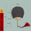 Y*H Leque de Papel de Arroz de Bolso Mini Ventilador de Bebê Adereços de Dança Lembrança de Viagem Corte de Seda Feito à Mão