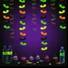 Nuevas Decoraciones Fluorescentes de Halloween: Adornos Colgantes de Murciélago Luminosos, Banderines Espirales de Fantasma para Fiestas de Halloween