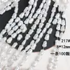 Perlas Artificiales de Imitación Barrocas con Forma Asimétrica de ABS, Perlas de Ostra con Agujero Recto, Perlas de Burbuja de Ostra con Medio Agujero, Perlas de Imitación