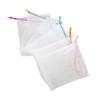Bolsa de Malla para Limpiador Facial Espuma Frotadora Limpiadora Malla Espumosa Pequeña Cuerda de Color Colgante Malla Espumosa para Jabón Venta al por Mayor
