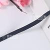 En stock, banda para las orejas de cuerda para mascarilla hueca plana de 0,5 cm, resistente al viento, ajustable, hecha a mano, accesorios de bricolaje, banda elástica