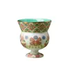 Taza Maestra de Alto Pie Estilo Japonés para Uso en Casa, Taza de Té Cerámica Hecha a Mano, Juego de Té Kung Fu, Taza Personal, Taza Individual
