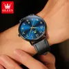 Reloj de la Marca Oris Nuevo Resistente al Agua Delgado de Cuarzo para Hombre Envío Directo del Fabricante