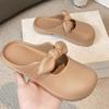 Mary Jane 2025 Novo Verão Laço Fofo Bico Fechado Estilo Doce Sandálias Birkenstock Transfronteiriço Temu Dropshipping