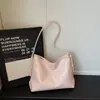 Bolsa Casual da Moda com Personalidade, Novo Estilo Primavera 2026, Textura Simples, Bolsa de Ombro Único Transversal, Bolsa Tote de Nicho Feminina