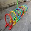 Novo Jardim de Infância Jogo Arco Porta Drill Hole Dupla face tridimensional animal Drill Ring brinquedos infantis internos e externos