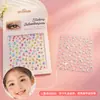 Pegatinas de gemas de diamante acrílico, decoración DIY para actuación en escenario, cara y cejas, decoración de belleza para teléfono móvil y coche, pegatinas de diamante
