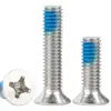Tornillo Dispensador Anticaída de Cabeza Avellanada Ranura de Cruz Acero Inoxidable 201 Tornillo Dispensador Anticaída de Cabeza Plana M2M3M4M5M6