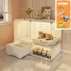 Villa para Gatos con Inodoro Integrado Jaula para Gatos Casa de Lujo para Gatos Una Recámara Una Sala de Estar Un Baño Espacio Libre Súper Grande para Uso Doméstico en Interiores