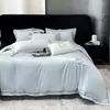 Modelo Nuevo 2026 Juego de Ropa de Cama Bordado de Algodón de Fibra Larga Xinjiang Clase A con Funda Nórdica, Sábana Plana y Sábana Ajustable - Juego de Cuatro Piezas