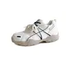 Pessoas Baixas Podem Usar com Confiança Estes Tênis Dad de Couro Color Block Invisíveis que Aumentam a Altura 2026 Sapatos Esportivos Casuais de Sola Grossa com Salto