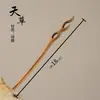 Palillo para el pelo de madera de durazno estilo antiguo palillo para moño de madera palillo para el pelo accesorio para el pelo qipao hanfu accesorios de estilo chino nuevo de alta gama venta al por mayor