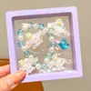 Conjunto de Pulseiras Kuromi Infantil Brincos de Desenho Animado Clipe de Orelha Adesivos Ornamentos de Princesa para Meninas Joias Exquisitas Presentes