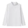 Sudadera casual simple de otoño e invierno para hombre, con media cremallera, sin costuras, cuello alto, manga larga, suave como una nube y muy elástica, top deportivo