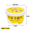 Caja de Embalaje para Yogurt de Cuero de Leche Hecho a Mano Vaso de Papel Engrosado con Película de Doble Forro Yogurt Fermentable Embalaje Desechable Vaso de Papel