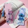 Marcadores acrílicos transfronterizos, mercancía de anime, regalos promocionales, productos culturales y creativos, marcadores transparentes con borla estilo chino para estudiantes