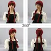 Comércio Exterior Transfronteiriço Europeu e Americano Novo Estilo Franja Reta Cabelo Longo Vinho Tinto Pares Rabo de Cavalo Trança Torcida Fábrica de Cosplay Venda Direta