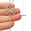 70 a 450 mm forma de corazón redondo estrella Luna alambre de acero tarjetero clip para notas forma de flor flor enchufe cruzado en stock